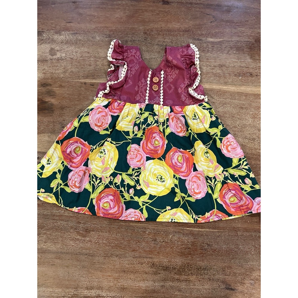 Widdle Me Girls Toddler Floral Dress Size 3 T‎